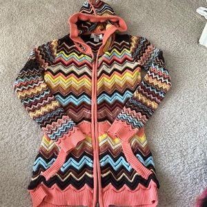 Missoni (Target Collection) Girls Cardigan Size Medium
